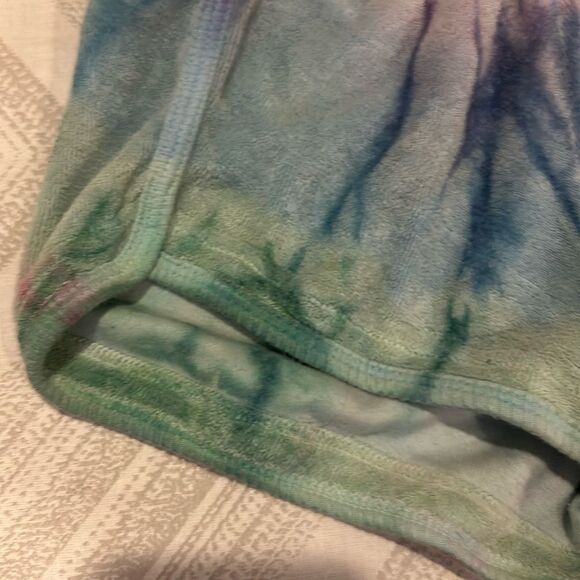 Hard Tail Girls Tie Dye Terry Drawstring Shorts, Size M 10/12 - Picture 2 of 6